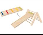 Houten Pikler set met glijbaan en klimladder voor kinderen, Kinderen en Baby's, Ophalen, Zo goed als nieuw