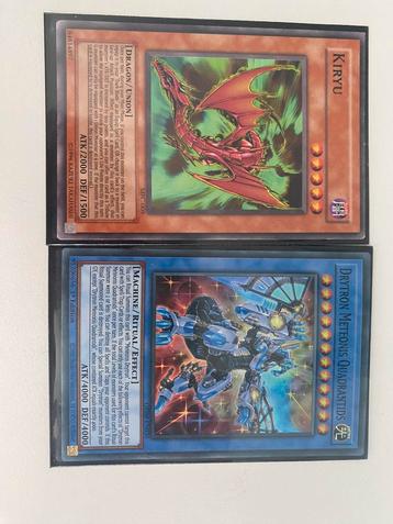 Yu-Gi-Oh kaarten zeldzaam beschikbaar voor biedingen