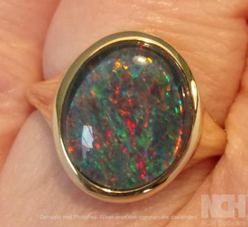 Geelgouden “Sogni D’Oro” ring met Australische Opaal (3) beschikbaar voor biedingen