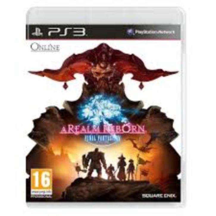 Final Fantasy 14: A Realm Reborn (PS3), Games en Spelcomputers, Games | Sony PlayStation 3, Zo goed als nieuw, Role Playing Game (Rpg)