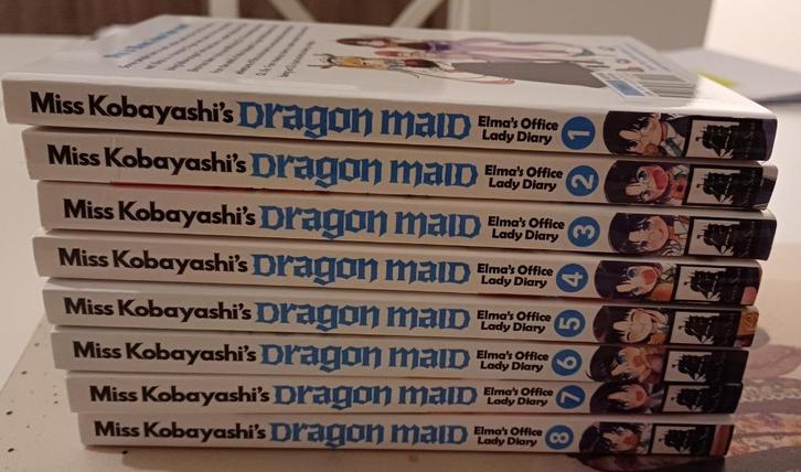 Kobayashi's Dragon Maid: Elma's Diary manga vol 1-8 (English, Boeken, Strips | Comics, Nieuw, Meerdere comics, Japan (Manga), Ophalen of Verzenden