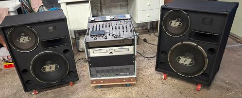 Mengpaneel+versterkers+luidsprekers, Audio, Tv en Foto, Versterkers en Ontvangers, Zo goed als nieuw, 120 watt of meer, Overige merken