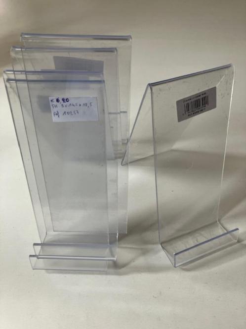 Lot folderhouders - Plexiglas, Zakelijke goederen, Kantoor en Winkelinrichting | Magazijn, Stelling en Opslag, Ophalen