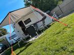 Te huur bij ‘t Caravanboerke: caravans en campers rijbew. B, Caravans en Kamperen, Caravans, Particulier, Fietsenrek, Caravelair