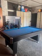 Pooltafel + toebehoren, Sport en Fitness, Biljarten en Poolen, Ophalen, Gebruikt, Pooltafel