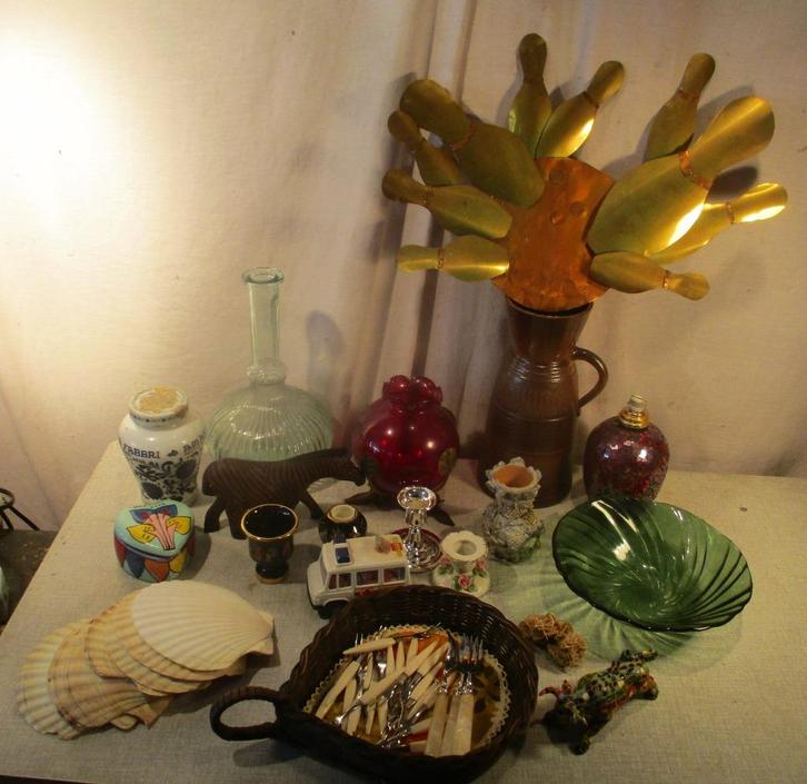 25 oude en retro Spulletjes en Curiosa, Antiek en Kunst, Curiosa en Brocante, Ophalen of Verzenden