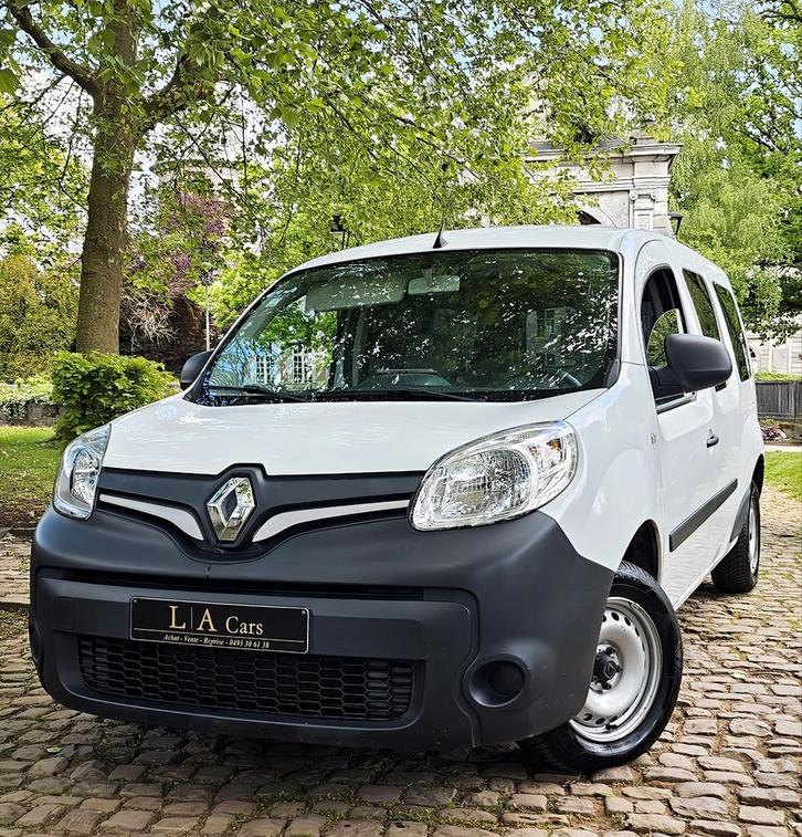 8 250€+BTW | RENAULT KANGOO MAXI|12 MILJOEN GARANTIE| 1STE H, Auto's, Renault, Bedrijf, Kangoo, ABS, Airbags, Bluetooth, Boordcomputer
