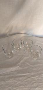 4 verres à gouttes, Collections, Verres & Petits Verres, Enlèvement ou Envoi, Comme neuf