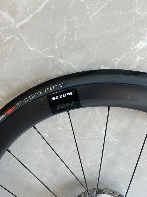 Scope R4 wielset, Fietsen en Brommers, Fietsonderdelen, Zo goed als nieuw, Wiel, Ophalen of Verzenden