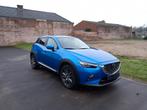 Mazda CX3  airco camera, Auto's, Parkeersensor, Euro 6, Blauw, Leder en Stof