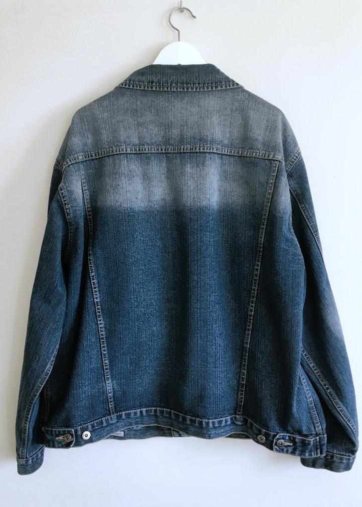 C&A - Stoere heren jeansvest - Tijdloze klassieker!, Kleding | Heren, Kostuums en vesten, Zo goed als nieuw, Maat 56/58 (XL), Blauw