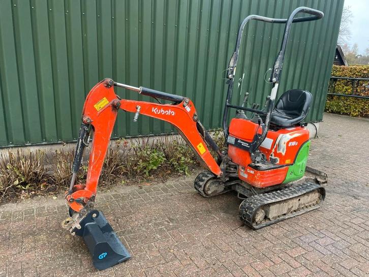 Kubota U10 hydraulisch elektrisch mogelijk, Articles professionnels, Machines & Construction | Grues & Excavatrices, Excavatrice