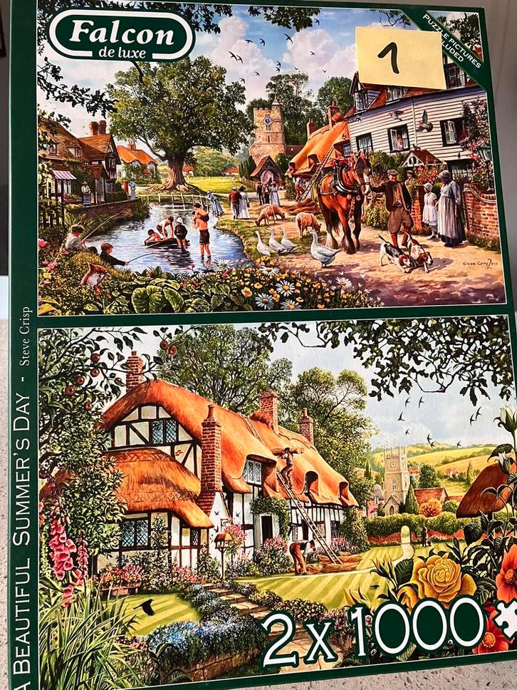 Diverse puzzels, Hobby en Vrije tijd, Denksport en Puzzels, Gebruikt, Ophalen of Verzenden