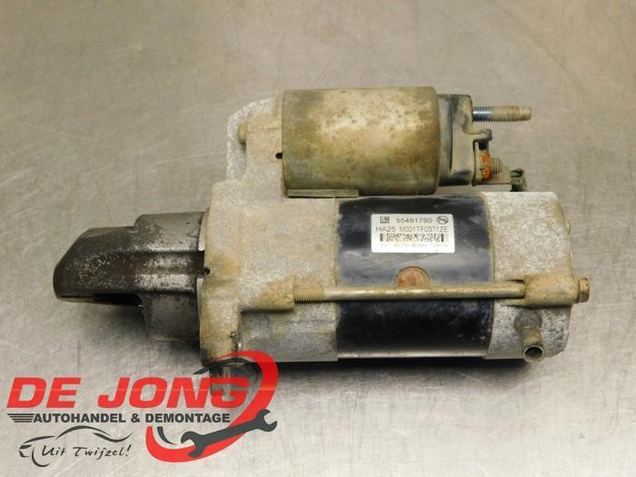 Startmotor van een Opel Astra, Auto-onderdelen, Motor en Toebehoren, Opel, Gebruikt, 3 maanden garantie, Ophalen of Verzenden