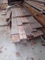 Partij droge eik alle maten ,planken tot kinderbalken, Enlèvement, Comme neuf