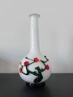 Vaasje Murano-glas met bloemversiering, Antiek en Kunst, Ophalen of Verzenden