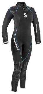 NIEUWSTAAT dames Scubapro duikpak 7mm + hybrid vest 6mm, Watersport en Boten, Duiken, Ophalen, Nieuw, Duikpak