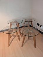 Bijzettafels, Huis en Inrichting, Tafels | Bijzettafels, Minder dan 55 cm, Rond, Ophalen, 45 tot 60 cm