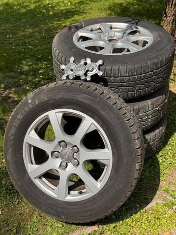 Winterset Audi Q5 (&Q3) 17" met nog zeer goede Nokian banden beschikbaar voor biedingen