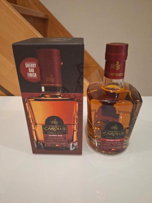 Gouden carolus wiskey sherry oak, Verzamelen, Wijnen, Nieuw, Ophalen of Verzenden