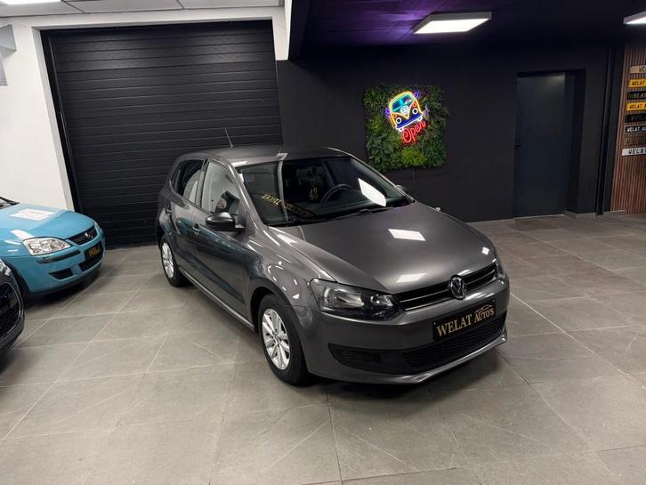 VW POLO 1.2 LITER BENZINE TOP STAAT, Autos, Volkswagen, Entreprise, Achat, Polo, Bluetooth, Essence, Euro 5, Argent ou Gris, Noir