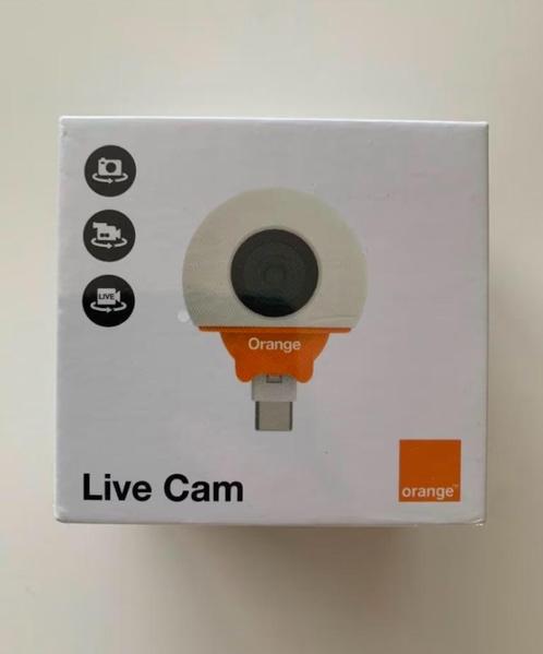 LIVE CAM ORANGE 360 Nieuw in ongeopende verpakking  Orange', Telecommunicatie, Mobiele telefoons | Toebehoren en Onderdelen, Nieuw