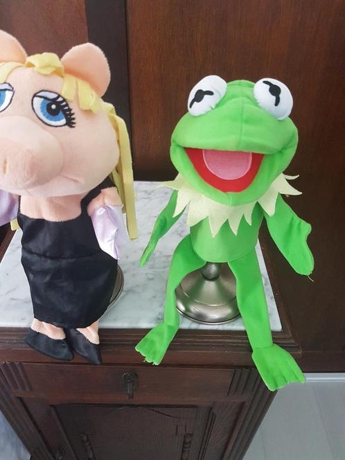 The Muppets handpoppen poppenkastpoppen, Kinderen en Baby's, Speelgoed | Poppen, Zo goed als nieuw, Ophalen of Verzenden