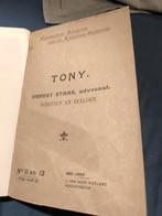 Tony, Ernest Staas, advocaat, Antiek en Kunst, Ophalen of Verzenden