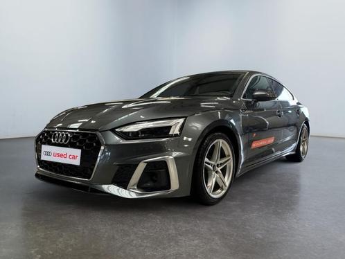 Audi A5 Sportback S-Line - GPS/caméra/cuir chauff/APP tvac, Autos, Audi, Entreprise, A5, Airbags, Bluetooth, Ordinateur de bord