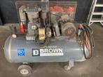 Compressor brown 380v, Doe-het-zelf en Bouw, Compressors, Ophalen, Mobiel, Gebruikt, 800 liter/min of meer