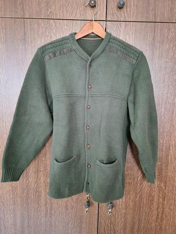 Gilet pure laine taille 50, Enlèvement ou Envoi, Porté, Taille 48/50 (M), Vert
