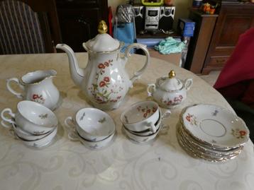 antiek koffieservies  porcelein mitterteich. beschikbaar voor biedingen