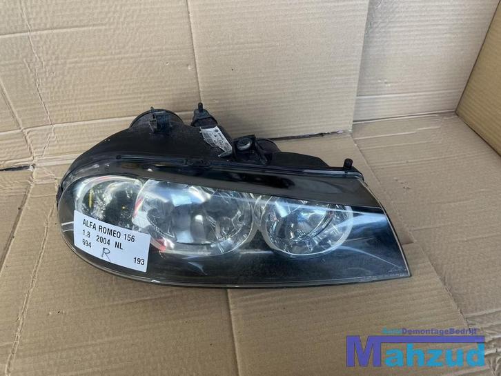 ALFA ROMEO 156 Rechts koplamp 1997-2005, Auto-onderdelen, Verlichting, Alfa Romeo, Gebruikt