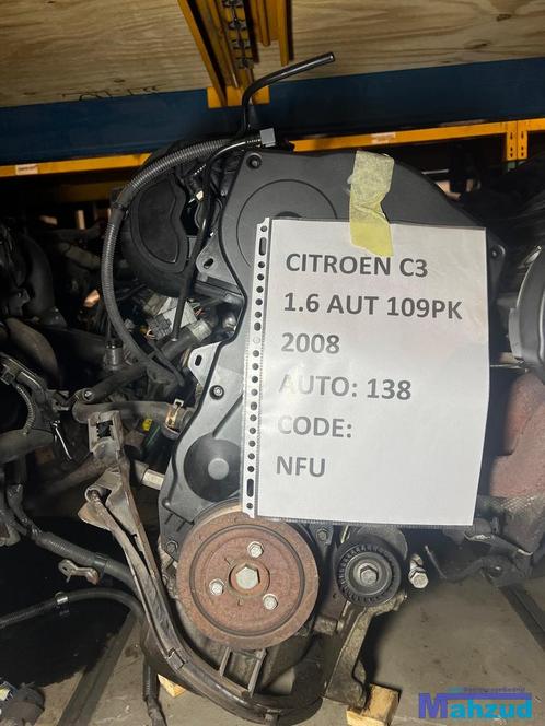 CITROEN C3 1.6 Motorblok motor NFU, Auto-onderdelen, Motor en Toebehoren, Citroën, Gebruikt, Ophalen