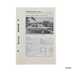 Kluwer | Chrysler Sunbeam 1250 - 1500 TC | 1973 | NL, Ophalen of Verzenden