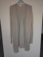 Nieuwe lange lichtbruine gilet maat M, Kleding | Dames, Ophalen of Verzenden, Nieuw, Maat 38/40 (M), Bruin