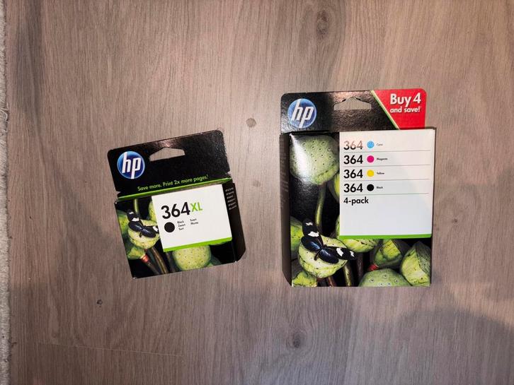 364 pack de 4 cartouches d'encre noir/cyan/magenta/jaune aut, Computers en Software, Printerbenodigdheden, Nieuw, Cartridge, Ophalen of Verzenden