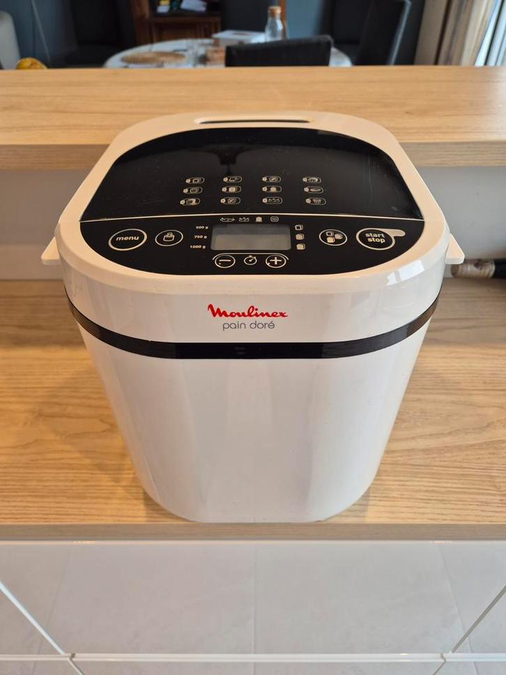 Machine à pain. MOULINEX Pain Doré, Electroménager, Machines à pain, Utilisé, Avec minuteur, 800 à 1200 grammes de pâte, Plus de 10 programmes