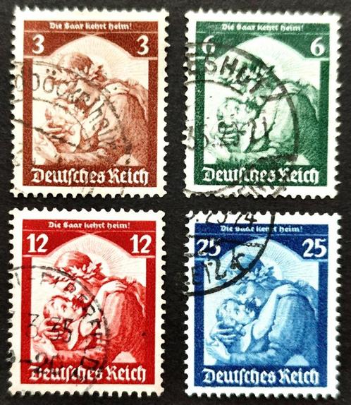 Deutsches Reich: "Die Saar kehrt heim!" 1935, Timbres & Monnaies, Timbres | Europe | Allemagne, Affranchi, Autres périodes, Enlèvement ou Envoi