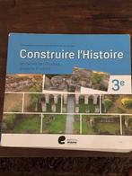 Construire l’Histoire 3, Livres, Livres scolaires, Histoire, Enlèvement ou Envoi, Editions erasme, Utilisé