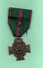 Médaille belge vétéran Brigade Piron (?), Collections, Objets militaires | Général, Armée de terre, Enlèvement ou Envoi, Ruban, Médaille ou Ailes