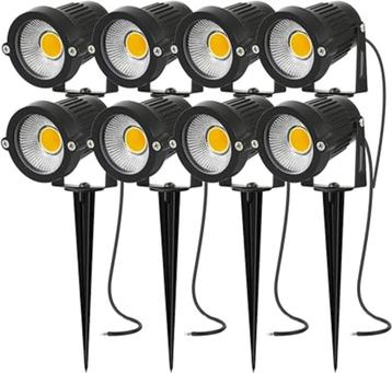  8ST AHSELLUK LED Landschap Lichten Laagspanning 5 W 12 V 2