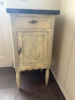 Vintage kastje met graniet tableau, Antiek en Kunst, Antiek | Meubels | Kasten, Ophalen of Verzenden