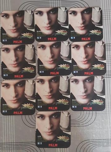 Palm Parkies evenementen bierviltjes 10 stuks beschikbaar voor biedingen