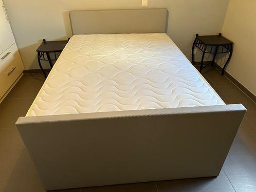 Boxspring Swiss Sleep 140 x 200 + matras in Westende, Maison & Meubles, Chambre à coucher | Lits boxsprings, Comme neuf, 140 cm