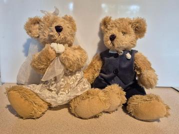 Victor & Co Teddyberen bruidspaar knuffel beschikbaar voor biedingen