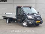 Ford Transit 170pk Open Laadbak Dubbellucht 3,5t Trekhaak Ai, Parkeercamera, Stof, Euro 6, 4 cilinders