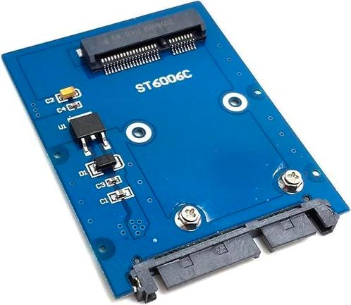Adaptateur de disque dur PCBA mini PCI-E mSATA SSD vers SATA, Hobby & Loisirs créatifs, Composants électroniques, Neuf, Enlèvement ou Envoi