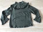 Kaki blouse RIVER WOODS - maat 104 (nr247), Comme neuf, Fille, Chemise ou Chemisier, Enlèvement ou Envoi