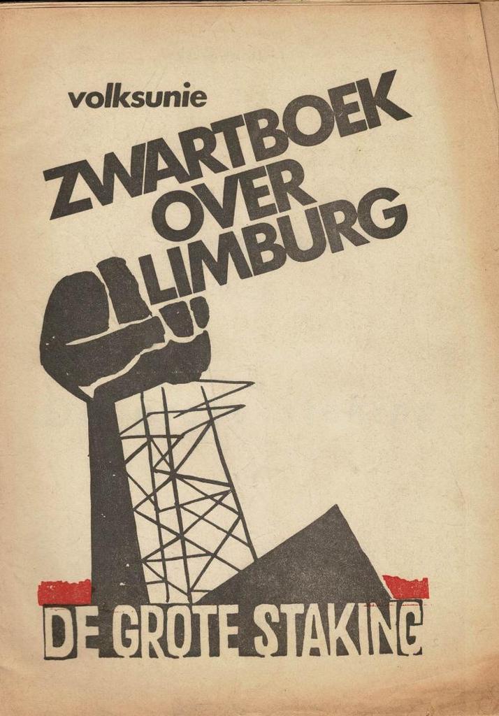 Volksunie. Zwartboek over Limburg. De grote staking., Boeken, Geschiedenis | Stad en Regio, Gelezen, Ophalen of Verzenden